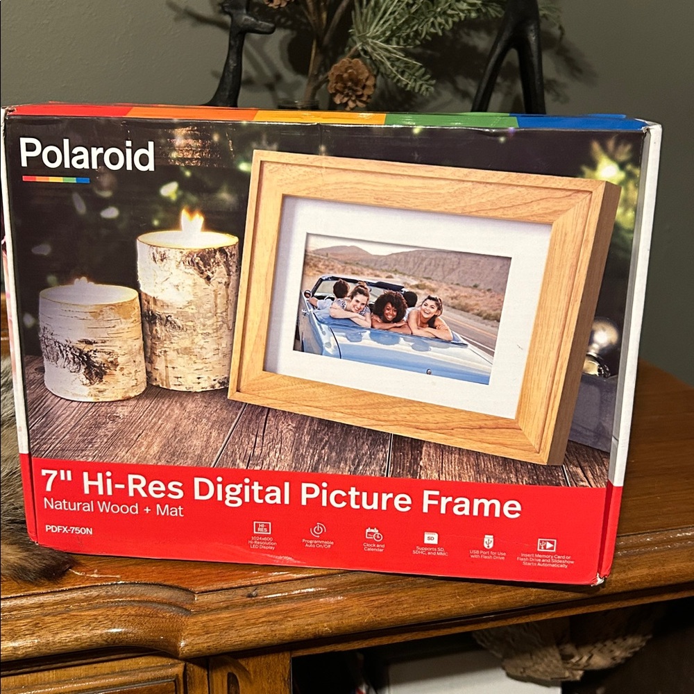 Polaroid Natural Wood Photo Frame